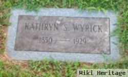 Kathryn S Wyrick