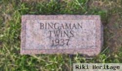 Infant Twin Daughters Bingaman