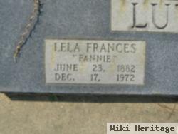 Lela Frances "fannie" Tilton Luther