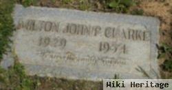 Milton John P Clarke