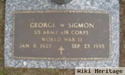 George W Sigmon