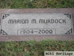 Marion M. Murdock