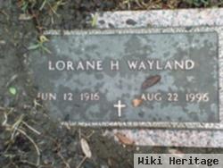 Lorane H Wayland