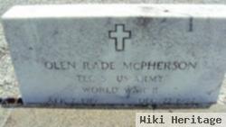 Olen Rade Mcpherson