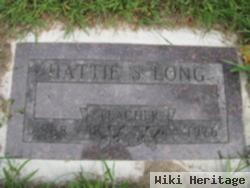 Hattie Estelle S Long