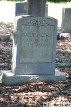 Sallie F Lewis