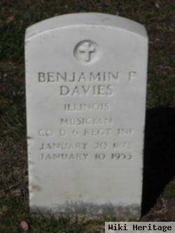 Benjamin F Davies