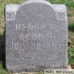 Henry F Reimer