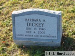 Barbara A Dickey