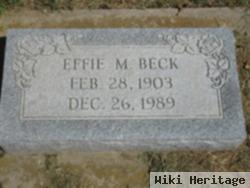 Effie Mae Anderson Beck