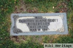 Dorothy Elaine Scott Robertson