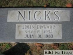 John Edward Nicks