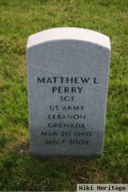 Matthew L Perry