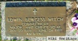 Maj Edwin Burgess Welch