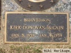 Kirk Donovan Mccain