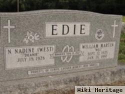 William "bill" Martin Edie