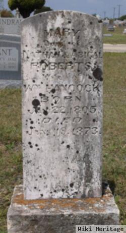 Mary Roberts Hancock