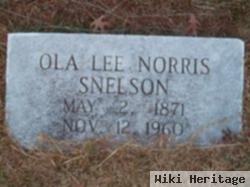 Ola Lee Norris Snelson