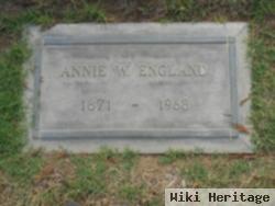 Annie W England