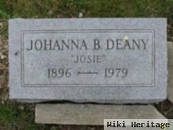 Johanna B "josie" Deany