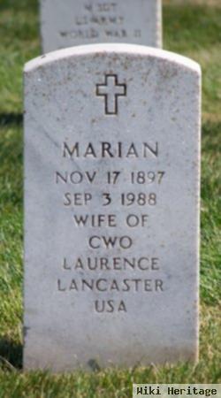 Marian Lancaster