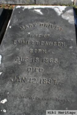 Mary Driver Dawson