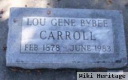 Mary Lou Gene Bybee Carroll