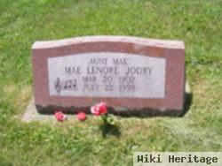 Mae Lenore "aunt Mae" Jodry