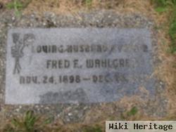 Fred Ernest Wahlgren