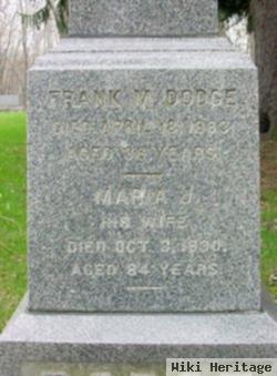 Franklin M. "frank" Dodge