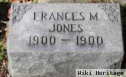 Frances M Jones