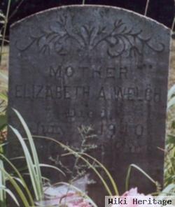 Elizabeth A. "lizzie" Eldridge Welch