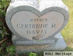 Gertrude M Davis