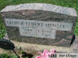 George Elbert Hensley