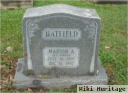 Marion A Shaner Hatfield