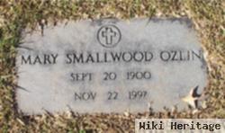 Mary Smallwood Ozlin