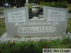 E Keith Jolliffe