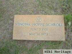 Winona Elizabeth Hoppe Schroll