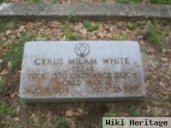 Cyrus Milam White