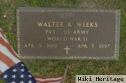 Walter K Weeks