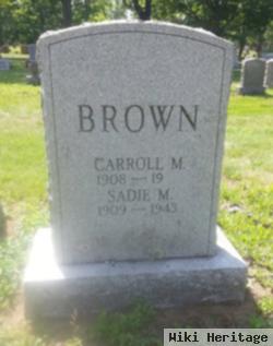 Sadie M. Brown