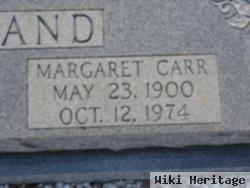 Margaret "maggie" Carr Mcclelland