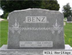 Ida Jeanette Ripley Benz