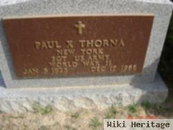 Paul X. Thorna