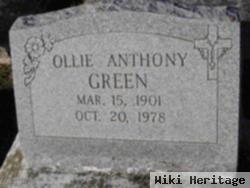 Ollie Anthony Green