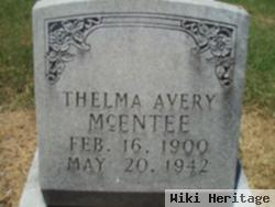 Thelma Avery Mcentee