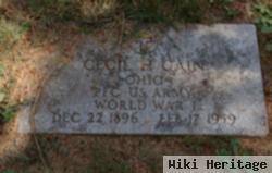 Cecil H Cain