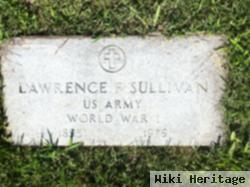 Lawrence F Sullivan