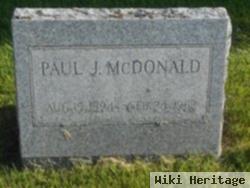 Paul J Mcdonald