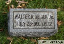 Walter R Geiger, Jr